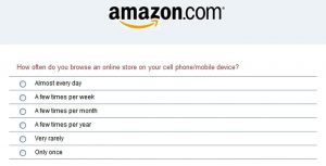 amazon gift card free survey